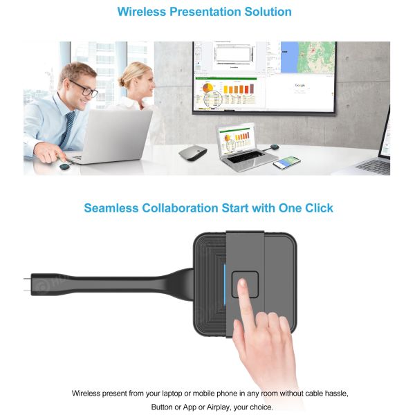 Type C Wireless Hdmi Transmitter , Maximum 35M Wireless Hdmi Extender