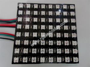 China 8*8 64 led soft pcb display panel apa102 apa104 on sale