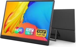 China 15.6 Inch IPS Full View USB C Portable Computer Screen Ultra Slim With Kickstand 60Hz on sale