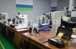 Manual Metallographic Cutting Machine 400x320mm Working Table Sample Cutting
