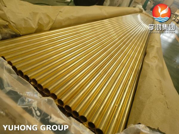 Cheap Copper and Copper-Alloy Seamless  Tube B111 C44300 C68700 C71500 ,O61,ET/HT For Condensers, Evaporators and Heat exchangers. for sale