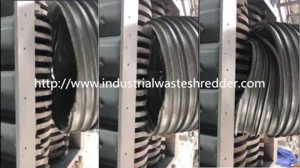 Cheap High Strength Steel Drum Shredder , Scrap HDPE Plastic Drum Shredder for sale