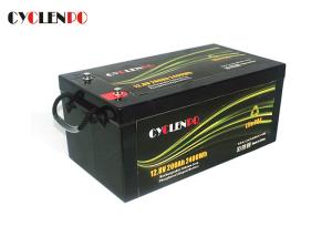 Best Black Deep Cycle RV Battery Non Toxic Replace Lead Acid Battery High Power Capability wholesale