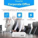 Intel Celeron N2830 J1900 Mini Computer With DDR3 RAM Up To 8GB And Single LAN