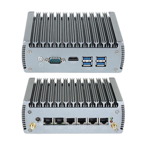 Cheap Intel Core i3 1125G4 Firewall Soft Router With Six 2.5G Ethernet And One COM Port for sale