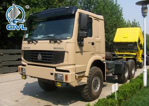 Best SINOTRUK HOWO New  3 Seats Prime Mover Truck Tractor Truck 6 X 6 Off Road 420HP Engine wholesale