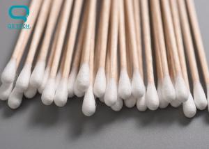 Best Industrial Grade Cotton Cleaning Swabs With Inherently Polymer Handle wholesale