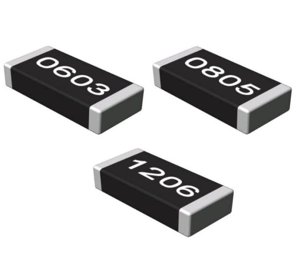 Cheap Lightweight SMD Chip Resistor / Small Chip Resistor With Power Rating Dimension for sale