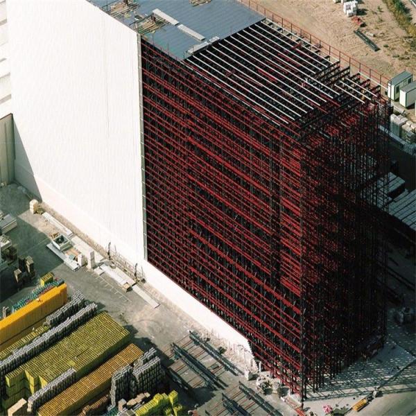 Cheap Automated Clad Pallet Rack Supported Building With Robotic Equipment for sale