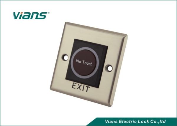 Cheap Stainless Steel Push Button Door Release Button Switch For Access Control System for sale