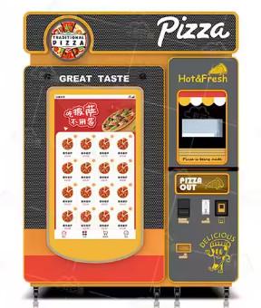 Cheap 1800W Automatic Pizza Making Equipment Also a Hot Food Vending Solution for sale