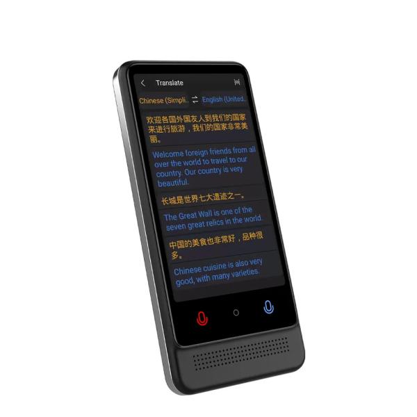 Cheap All Language Instant Voice Translator Recorder Device 4.02inch 2200mA for sale