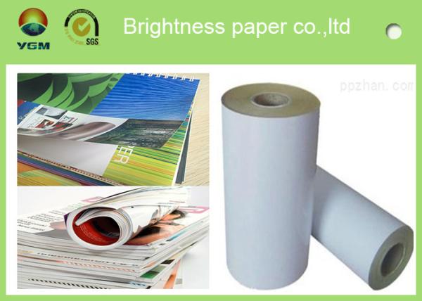 Cheap Lightweight Glossy Photographic Paper , Wood Pulp Glossy Photo Paper for sale