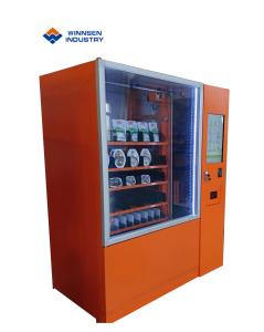 Biscuits Cookies Mini Mart Vending Machine With Adjustable Channels Big Touch Screen