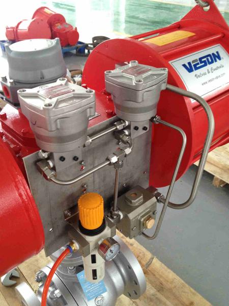 Cheap High Accuracy  Emergency Shutdown Valve Quarter Turn Operation Close Valve In Less Than A Second for sale
