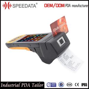 China 4G LTE Handheld Mobile Handheld Device with Biometrics Fingerprint Reader Printer on sale