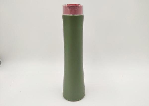 Cheap Slim Squeeze HDPE Shampoo Bottles , Plastic Shampoo Bottle With Filp Top Cap for sale