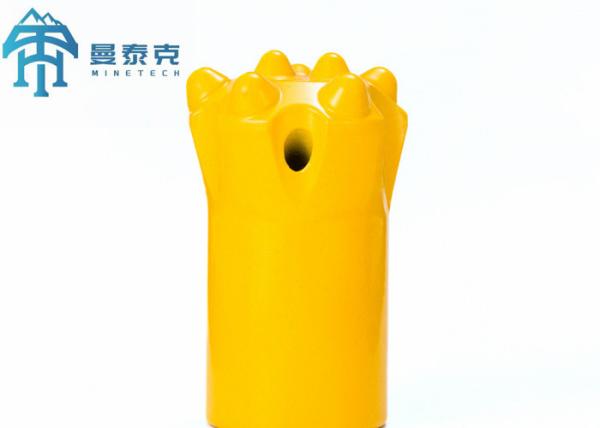 Cheap Durable Carbide Steel Tapered Button Bits With Long Skirt Design for sale