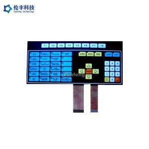 Best Custom Size Flat Membrane Keyboard , Non Tactile Custom Membrane Keyboard wholesale