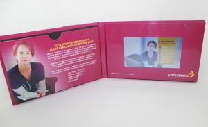 China 2 - 8 GB memory Full colors Rechargeable Video Mailer for fair display on sale