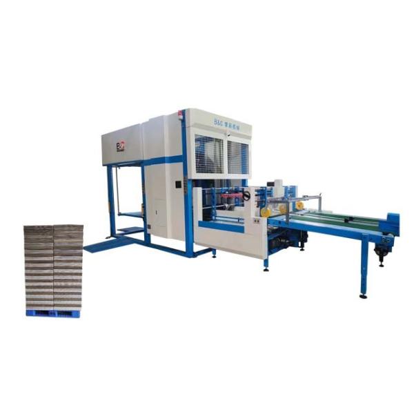 Cheap Auto Cartoon Box Flute Paper Laminating Machine With Flip Flop Stacker For Palletizing for sale