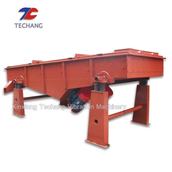 Cheap Light Weight Linear Vibrating Screen , Vibratory Sand Screening Machine for sale