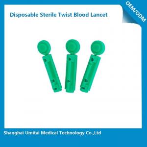 Best Disposable Sterile Blood Lancet For Blood Collection 1.8 - 2.4mm Size wholesale