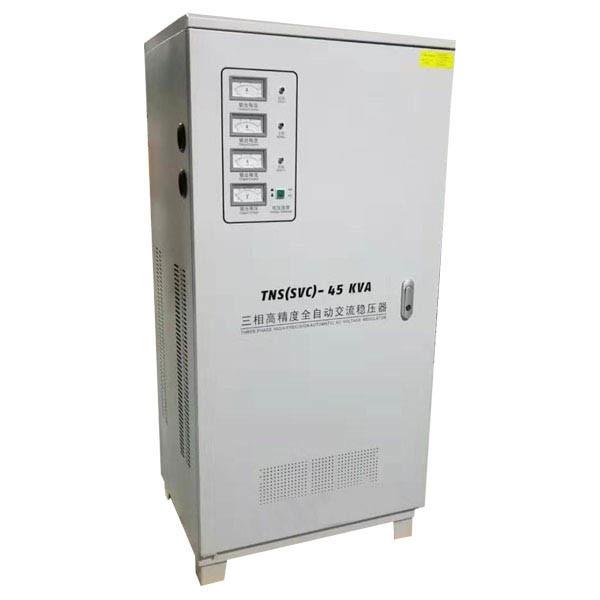 Cheap 45KVA Avr Auto Voltage Regulator With Analog Meter Display 60Hz For Electrical Device for sale