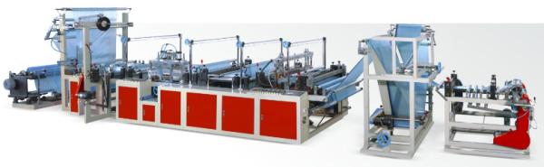Cheap Computerized RDL Continuous Rolled Garbage Bag Making Machine Auto Ribbon Through for sale