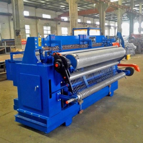 Cheap BI Wire Iron Net Making Machine , Anticracking Coil Straightening Wire Mesh Welder for sale