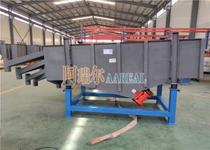 Multi Deck Rectangular Linear Vibrating Screen Separator For Sifting Refractory Material