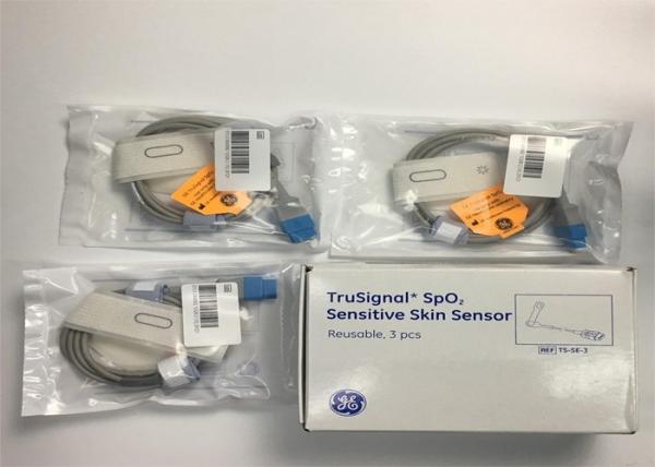 Cheap 3 Pcs In One Box  TruSignal SpO2 Sensitive Skin Sensor   9 Pins /Reusable for sale