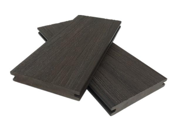 Cheap Swimming Pool Exterior Wood Composite Lumber Decking Co Extrusion Solid WPC for sale