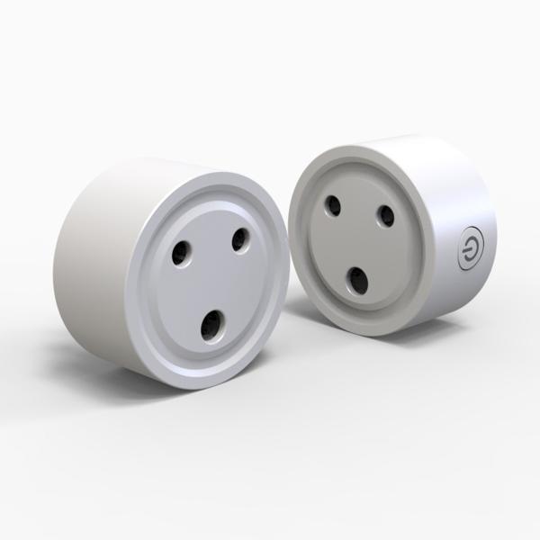 Cheap Alexa Google Home Enabled Wifi Smart Outlet India Standard Overload Protection for sale