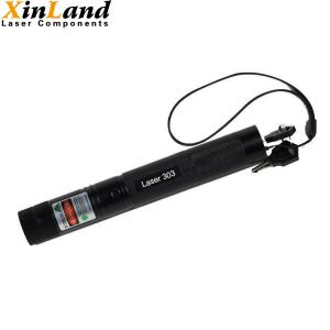 China Beam Flashlight 532nm Green Laser Pointer Pen Adjustable Safety Key on sale