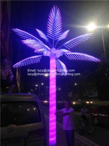 remote control led palm tree light