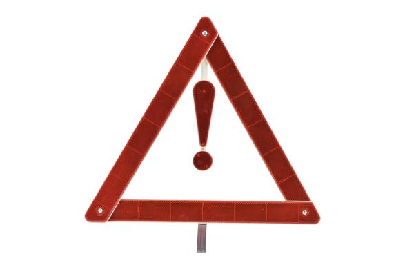Cheap Durable Red Emergency Warning Triangle , Emergency Triangles For Trucks for sale