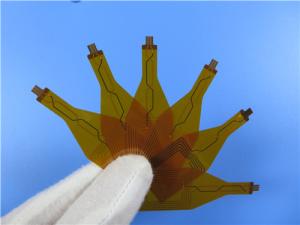 Best Dual Layer Flexible PCB Built on Polyimide With Immersion Gold and PI Stiffener wholesale