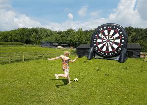 Best Double Stitching Inflatable Dartboard For Event , Inflatable Soccer Dart wholesale