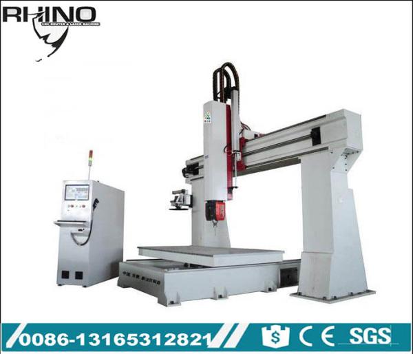 Cheap 3D 4D 5D Mould Making 5 Axis CNC Router Machine With Syntec Control System for sale