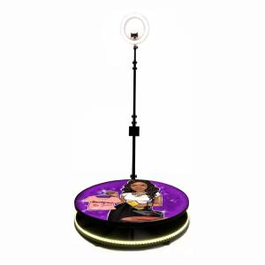 China Automatic 360 Degree Selfie Booth Machine rotatable Metal Platform on sale