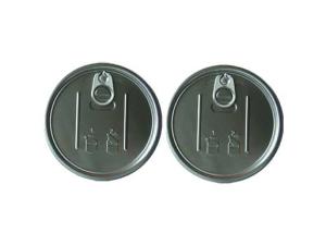 Factory Standard Full Aperture Easy Open End Tinplate TFS Lid EOE for Food Can Easy Open End