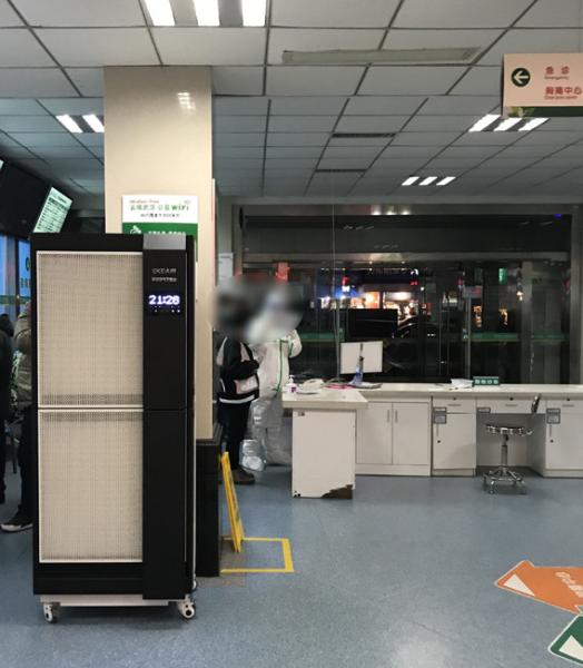 Cheap Transplantation Unit 2000 m3/h Small HEPA Air Purifier for sale