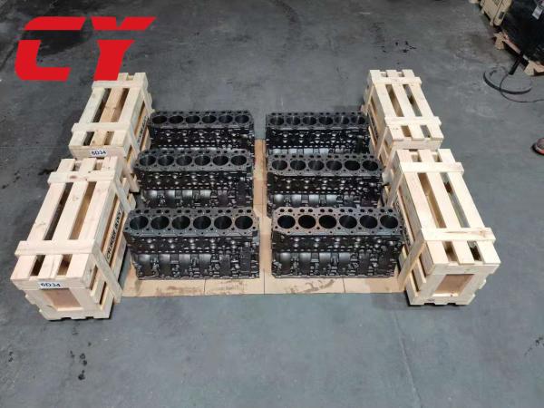 Cheap ME994127 Diesel Engine Cylinder Block For 6D34 SK200 - 6 for sale