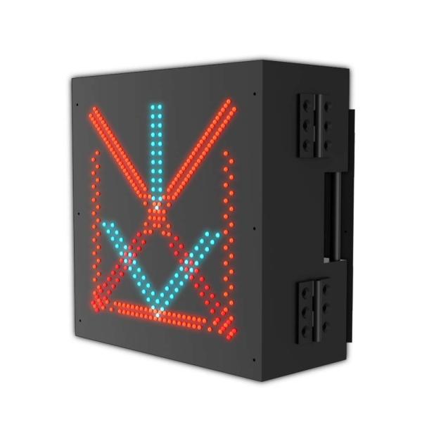 Cheap EN12966 LED Lane Control Signs Intersection Variable Message Display for sale