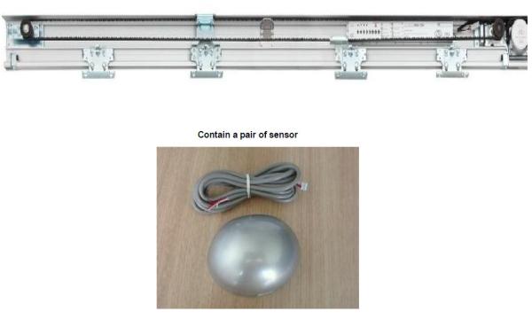 Cheap High loading 300kg Nylon reinforced belt  Automatic Sliding Door , 32-bit microprocessor for sale