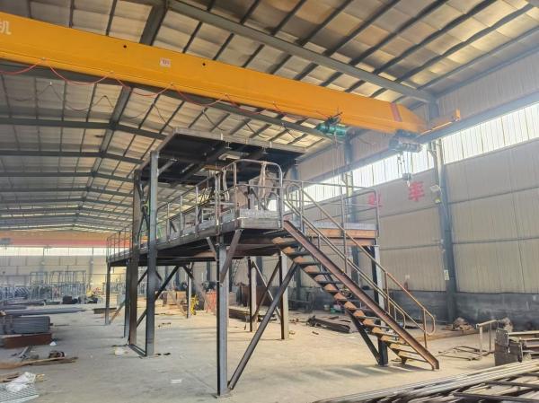 Cheap Customizable Steel Structure Platform For Mining Projects Galvanized for sale