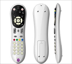 Voice Universal Remote Control For Tv , Bluetooth Television Remote Control  ABS Cover