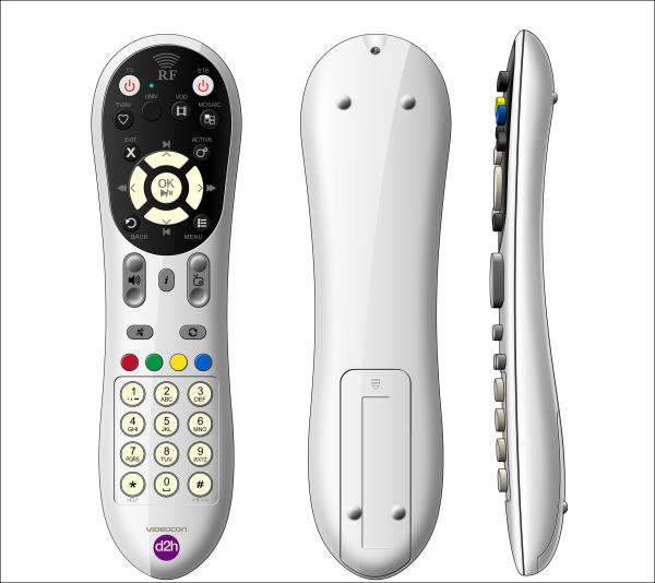 Cheap Voice Universal Remote Control For Tv , Bluetooth Television Remote Control  ABS Cover for sale
