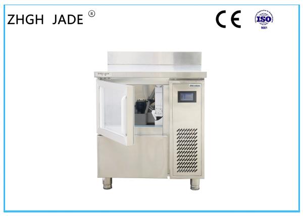 Cheap 510W Cube Ice Making Machine , Double Insulating Glass Water Cooled Ice Machine for sale